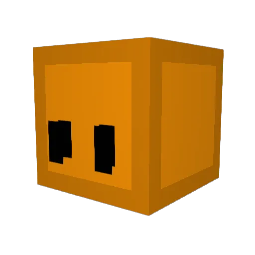 UwwwU2 Minecraft avatar head, 3D render