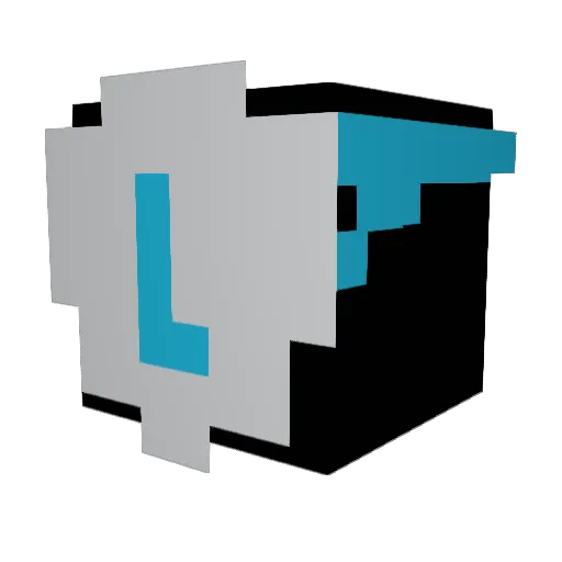Uxiator Minecraft avatar head, 3D render