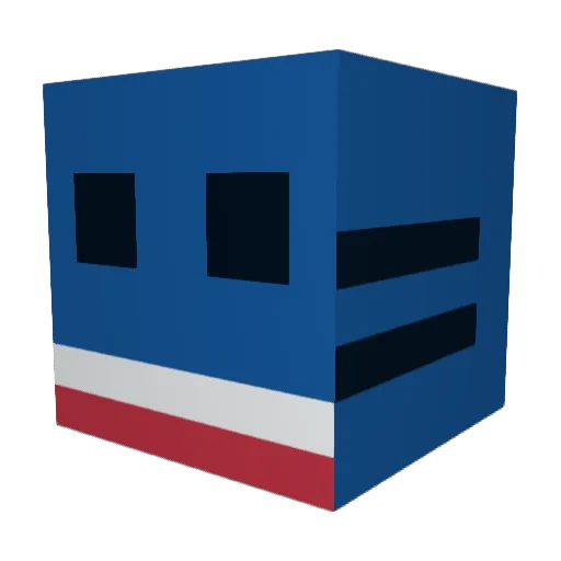 Uz_Yah Minecraft avatar head, 3D render