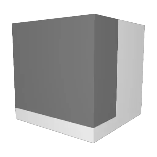 Uzu010 Minecraft avatar head, 3D render