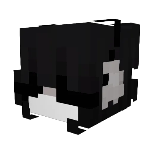 V00lcanic Minecraft avatar head, 3D render