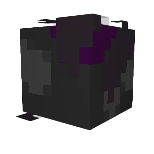 V0IDBORN3 Minecraft avatar head, 3D render