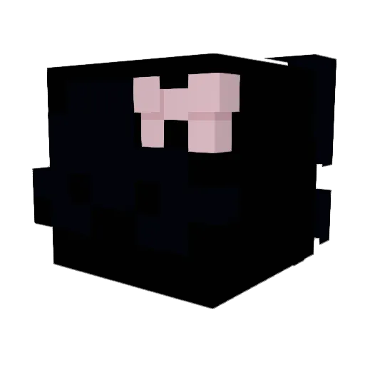 V0id1z Minecraft avatar head, 3D render