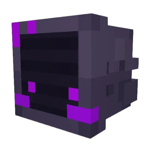 V0xite Minecraft avatar head, 3D render