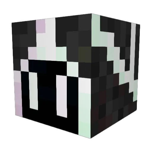 V1P_Joe Minecraft avatar head, 3D render
