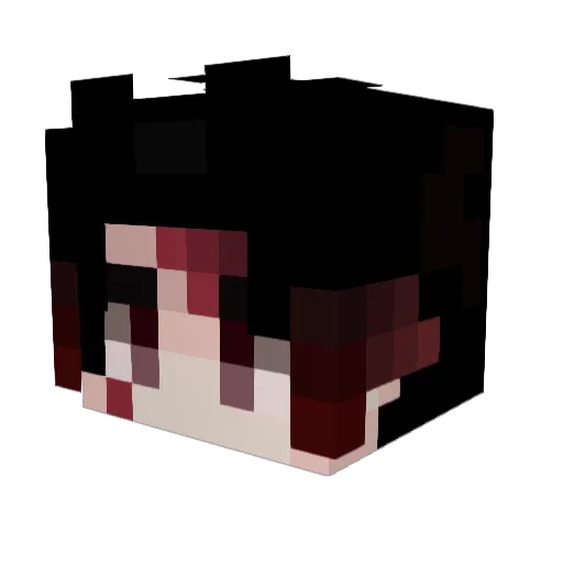 V1ctormaru Minecraft avatar head, 3D render