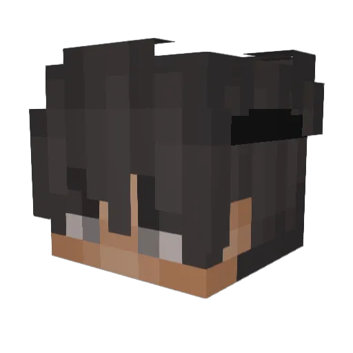 V1ggo_ Minecraft avatar head, 3D render