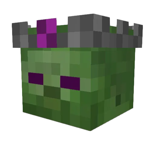 V1nc2nt Minecraft avatar head, 3D render