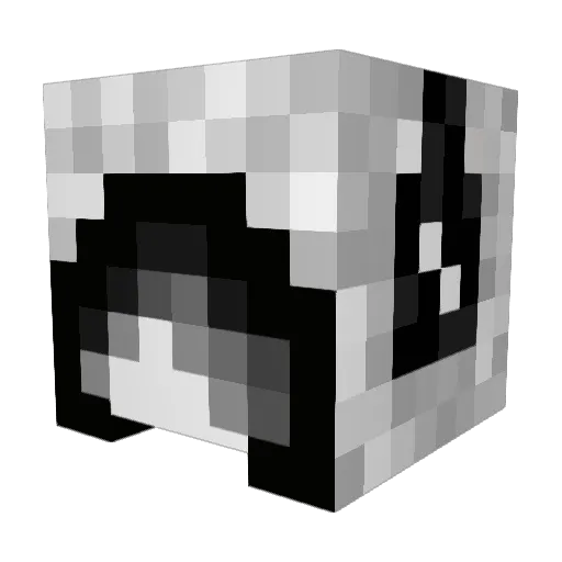 V3NCRO Minecraft avatar head, 3D render