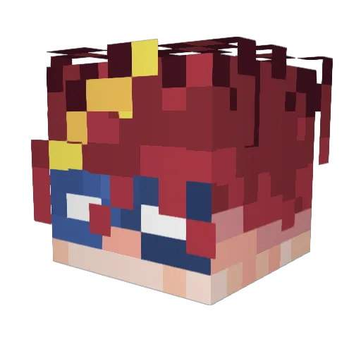Minecraft-Avatar von V3NDAC: Kopf als 3D-Render