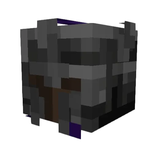 V3RSI0N Minecraft avatar head, 3D render