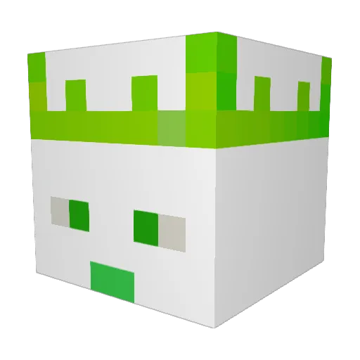 V3nTus_MC Minecraft avatar head, 3D render
