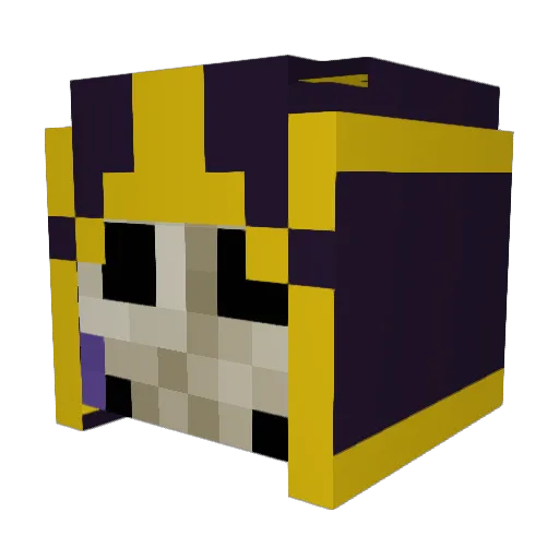 V4Vlad_ Minecraft avatar head, 3D render