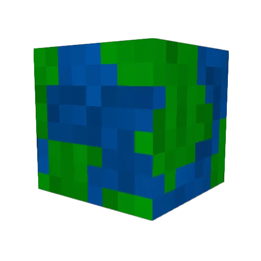 V4YNX Minecraft avatar head, 3D render
