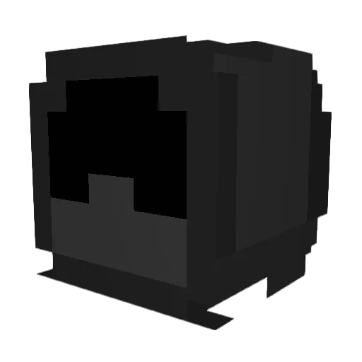 V4halla Minecraft avatar head, 3D render