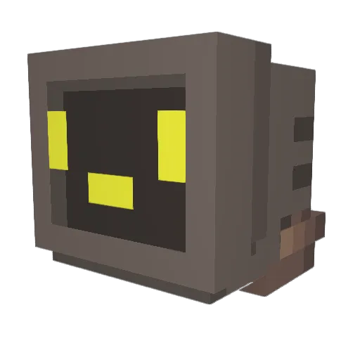 V4nster28 Minecraft avatar head, 3D render