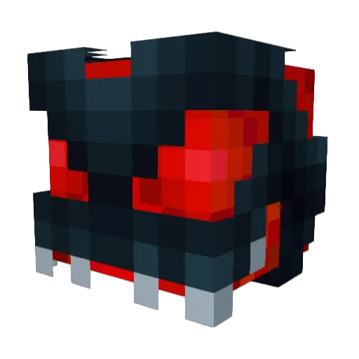 VAL_THE_DRAGON Minecraft avatar head, 3D render