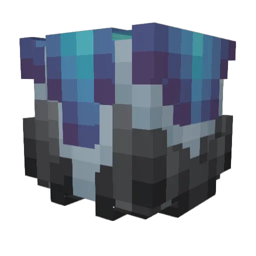 VALdu95 Minecraft avatar head, 3D render