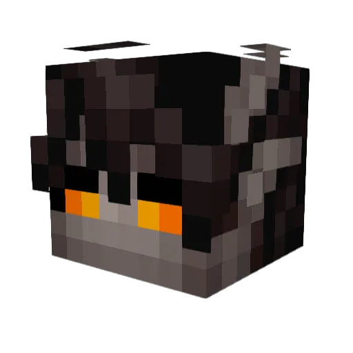 VAPEermax4 Minecraft avatar head, 3D render