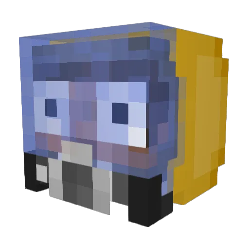 VARVANAVARA Minecraft avatar head, 3D render