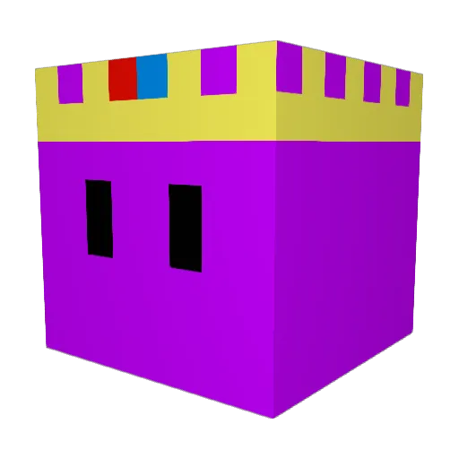 VASILKO2016 Minecraft avatar head, 3D render