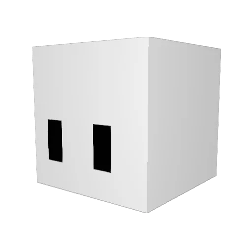 VC_NaVi Minecraft avatar head, 3D render