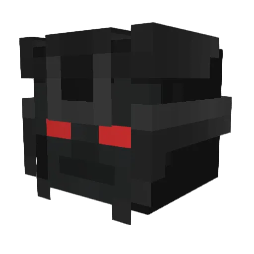 VDSIS Minecraft avatar head, 3D render