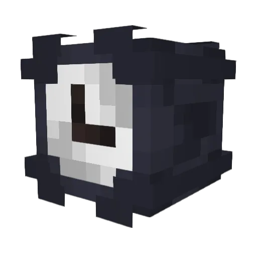 VED_KJS Minecraft avatar head, 3D render