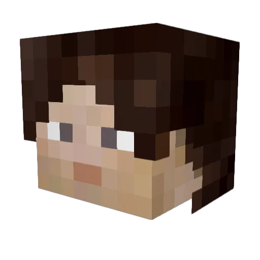 VENNNOXXX Minecraft avatar head, 3D render