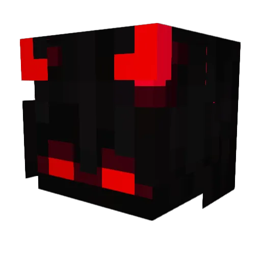 VENOM_GOES_CRAZY Minecraft avatar head, 3D render
