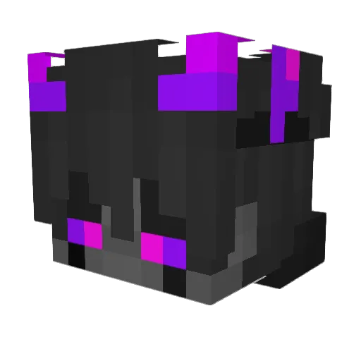 VERoMao0 Minecraft avatar head, 3D render