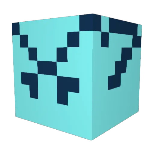 VFilth Minecraft avatar head, 3D render