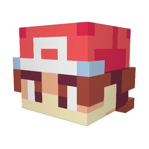 VGRepair Minecraft avatar head, 3D render