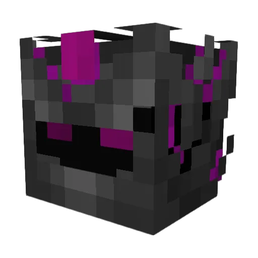 VGravity Minecraft avatar head, 3D render