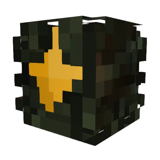 VHSparksIlum Minecraft avatar head, 3D render