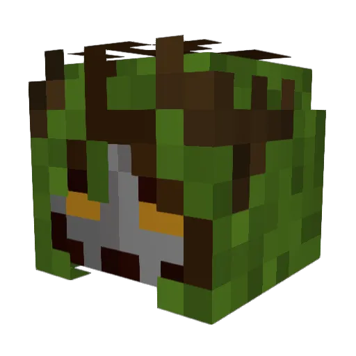 VIBEZ31 Minecraft avatar head, 3D render