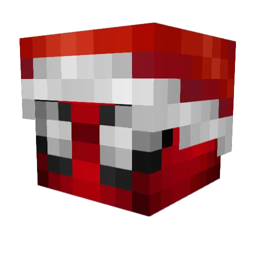 VIDM3LO Minecraft avatar head, 3D render