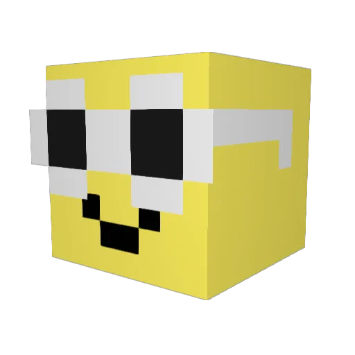 VIKTOR3276 Minecraft avatar head, 3D render
