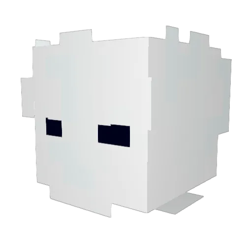 VIMARONE Minecraft avatar head, 3D render