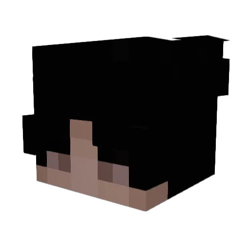 VIOLENTCITY Minecraft avatar head, 3D render