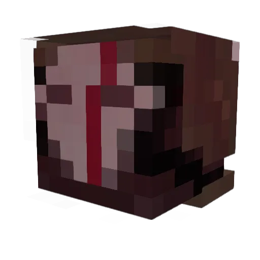 VIPER_37 Minecraft avatar head, 3D render