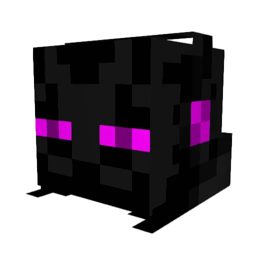 VISION10 Minecraft avatar head, 3D render