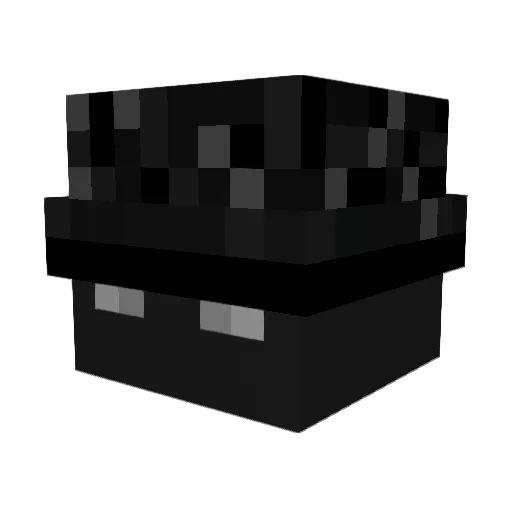 VISION3009 Minecraft avatar head, 3D render