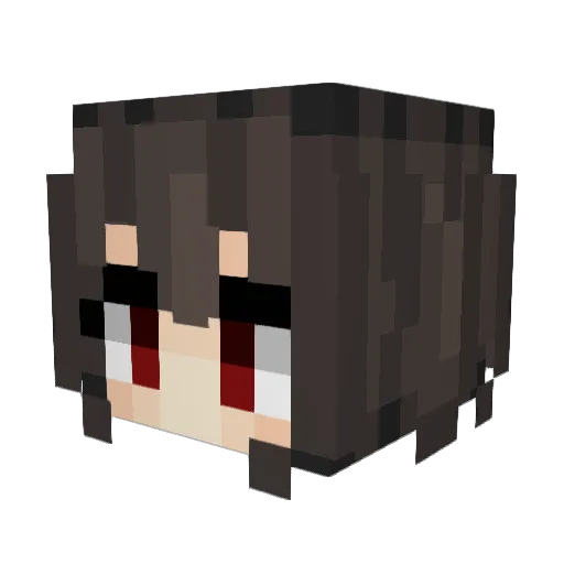 VMA2010 Minecraft avatar head, 3D render