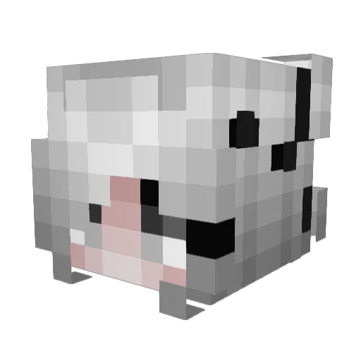 VNGaara Minecraft avatar head, 3D render