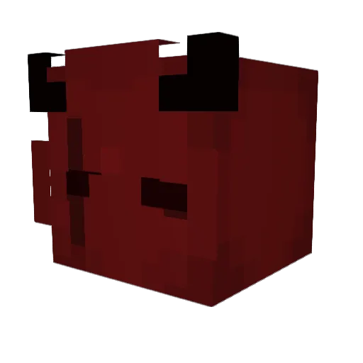 VNSCHZ Minecraft avatar head, 3D render