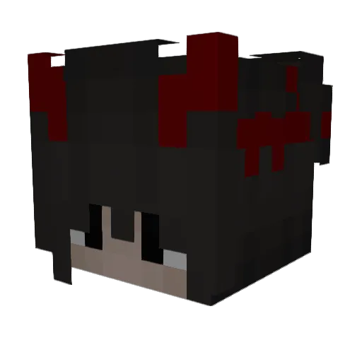 VONDERSTRAAT Minecraft avatar head, 3D render
