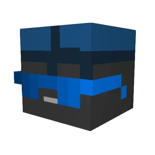 VORPIT Minecraft avatar head, 3D render