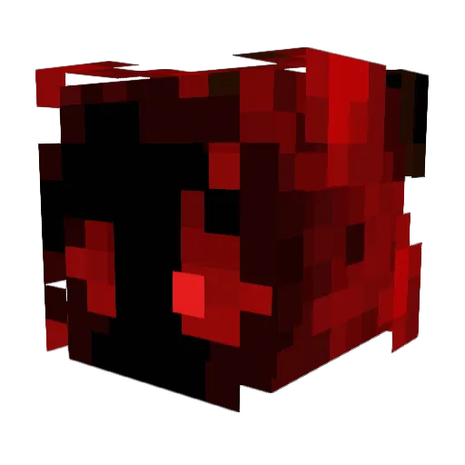 VORTEXLAD Minecraft avatar head, 3D render