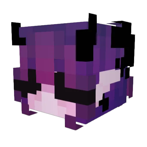 VPcmj Minecraft avatar head, 3D render